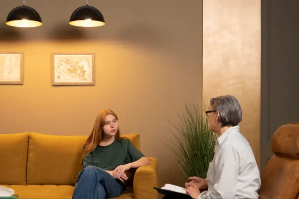 Sağlıklı sınır koyma ve etkili iletişim üzerine düşünen kişi